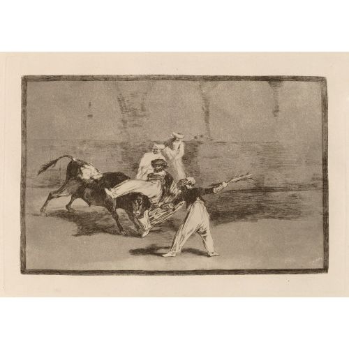 Francisco Goya, A Moor Caught By The Bull In The Ring Francisco Goya, A Moor Caught By The Bull In The Ring