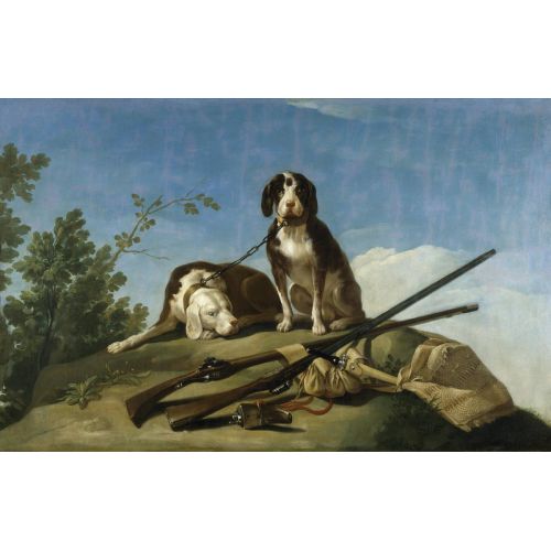Francisco Goya, Köpekler Ve Av Araçları