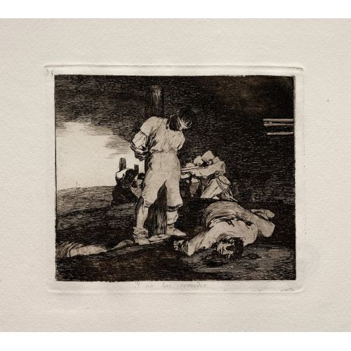Francisco Goya, Ve Bunun Hiçbir Yardımı Yok Francisco Goya, Ve Bunun Hiçbir Yardımı Yok