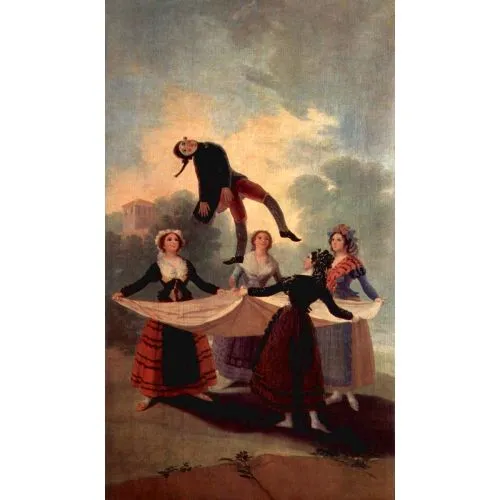 Francisco Goya, Köpüren Romantizm Sanat Akımları Kanvas Efektli Tablo, Resim Kağıdı Baskısı, Reprodüksiyon ve Yüksek