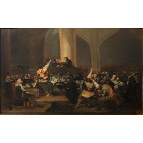 Francisco Goya, Escena De Inquisicion Francisco Goya, Escena De Inquisicion