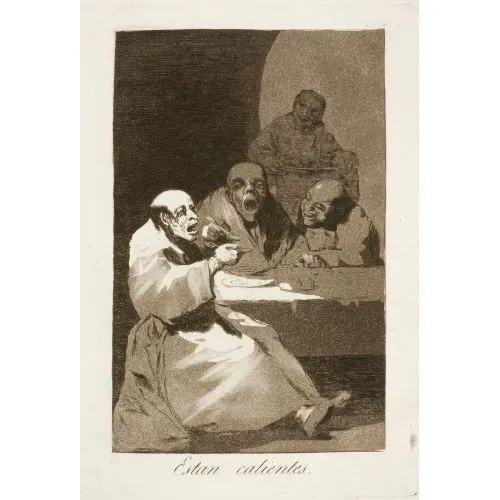 Francisco Goya, Ateşliler Romantizm Sanat Akımları Kanvas Efektli Tablo, Resim Kağıdı Baskısı, Reprodüksiyon ve Yüksek