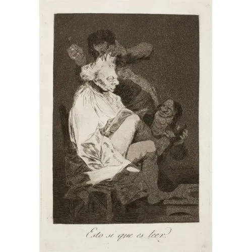 Francisco Goya, Bu Ne Okumak Romantizm Francisco Goya, Bu Ne Okumak Romantizm Sanat Akımları Kanvas Efektli Tablo, Resim Kağıdı Baskısı, Reprodüksiyon ve