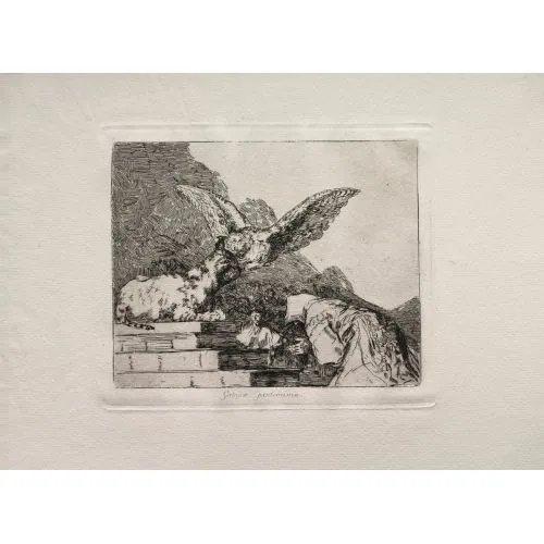 Francisco Goya, Feline Pantomime Romance Francisco Goya, Feline Pantomime Romance Art Movements Canvas, Drawing Paper Prints, Reproduction Oil Painting and High
