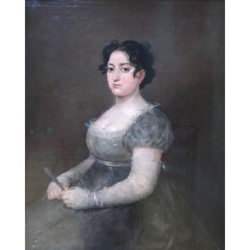 Francisco Goya, Yelpazeli Kadın Francisco Goya, Yelpazeli Kadın