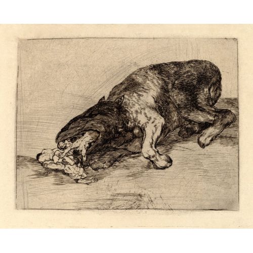 Francisco Goya, Şiddetli Canavar Francisco Goya, Şiddetli Canavar