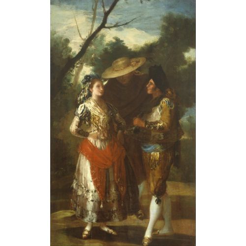 Francisco Goya, Follower Of Jose De A Maja With Two Toreros Francisco Goya, Follower Of Jose De A Maja With Two Toreros