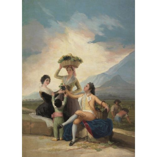 Francisco Goya, Üzüm Hasatı Veya Sonbahar Francisco Goya, Üzüm Hasatı Veya Sonbahar