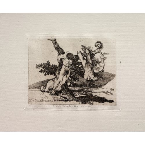Francisco Goya, Ölü Erkeklerle Bir Kahraman Francisco Goya, Ölü Erkeklerle Bir Kahraman