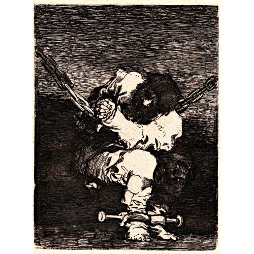 Francisco Goya, The Captivity Is As Barbarous As The Crime Francisco Goya, The Captivity Is As Barbarous As The Crime