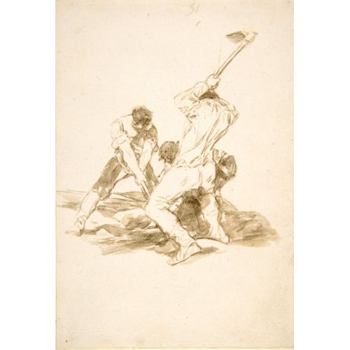 Francisco Goya, Gravediggers Romance Francisco Goya, Gravediggers Romance Art Movements Canvas, Drawing Paper Prints, Reproduction Oil Painting and High Resolution