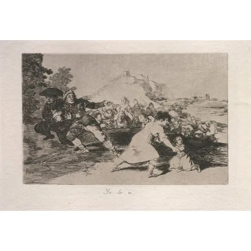 Francisco Goya, Gördüm Romantizm Francisco Goya, Gördüm Romantizm Sanat Akımları Kanvas Efektli Tablo, Resim Kağıdı Baskısı, Reprodüksiyon ve Yüksek