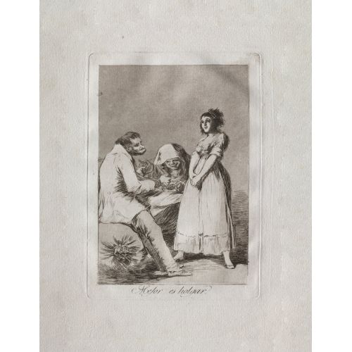 Francisco Goya, Tembel Olmak Daha İyi Francisco Goya, Tembel Olmak Daha İyi