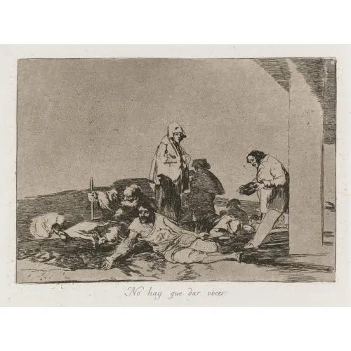 Francisco Goya, It Is No Use Shouting Romance Art Movements Canvas, Drawing Paper Prints, Reproduction Oil Painting and High