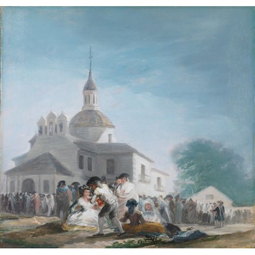 Francisco Goya, Parti Günü San Isidro Hermitage Francisco Goya, Parti Günü San Isidro Hermitage
