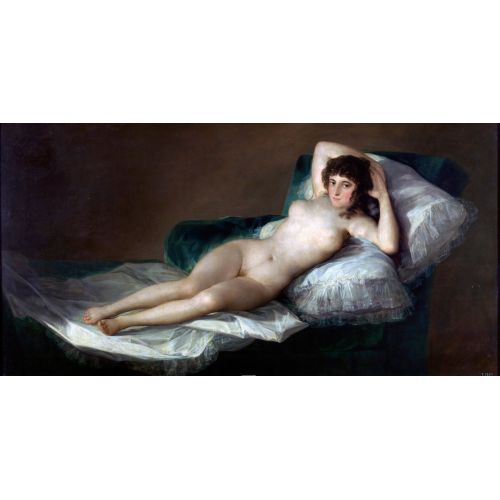 Francisco Goya, La Maja Çıplak Francisco Goya, La Maja Çıplak