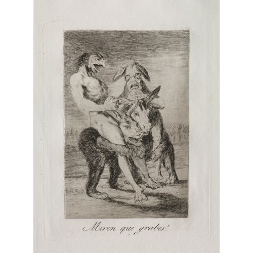 Francisco Goya, Look How Solemn They Are Francisco Goya, Look How Solemn They Are
