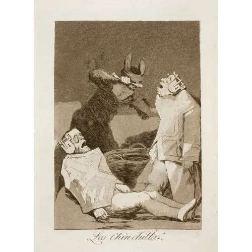 Francisco Goya, Çinliler Romantizm Sanat Akımları Kanvas Efektli Tablo, Resim Kağıdı Baskısı, Reprodüksiyon ve Yüksek