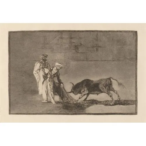 Francisco Goya, Los Moros Meydanda Bornozlarıyla Başka Bir Capeo Yapıyor Romantizm Francisco Goya, Los Moros Meydanda Bornozlarıyla Başka Bir Capeo Yapıyor Romantizm Sanat Akımları Kanvas Efektli Tablo