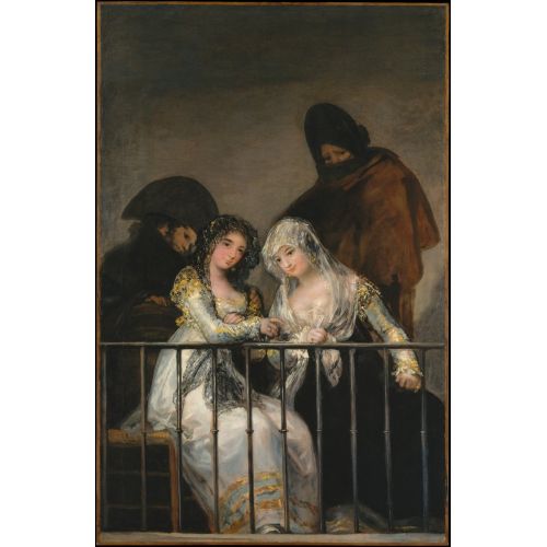 Francisco Goya, Majas On Balcony Francisco Goya, Majas On Balcony