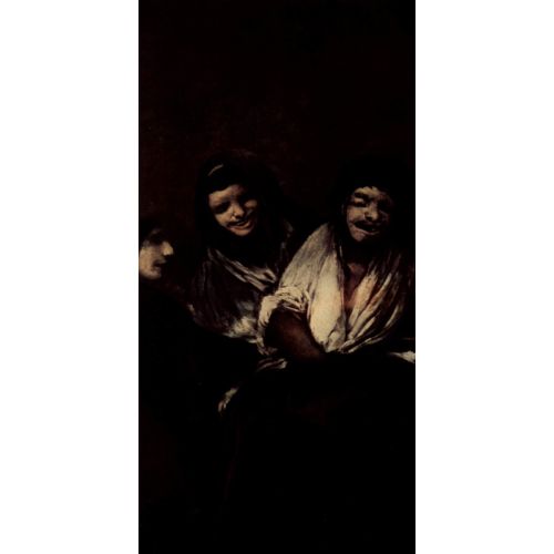 Francisco Goya, Man Mocked By Two Women Romance Francisco Goya, Man Mocked By Two Women Romance Art Movements Canvas, Drawing Paper Prints, Reproduction Oil Painting and High