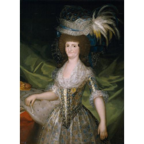 Francisco Goya, Maria Luisa De Parma İspanya Kraliçesi Francisco Goya, Maria Luisa De Parma İspanya Kraliçesi