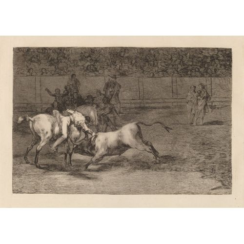 Francisco Goya, Mariano Ceballos Aka Hint Boğayı Atından Öldürür Francisco Goya, Mariano Ceballos Aka Hint Boğayı Atından Öldürür