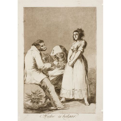 Francisco Goya, Mejor Es Holgar Francisco Goya, Mejor Es Holgar