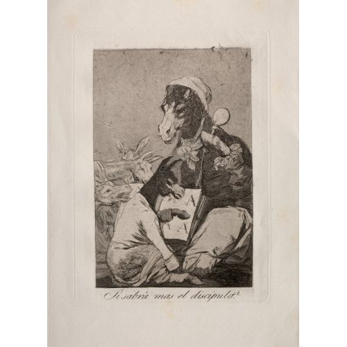 Francisco Goya, Might Not The Pupil Know More Francisco Goya, Might Not The Pupil Know More