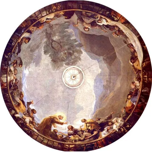 Francisco Goya, Miracle Of St Anthony Romance Art Movements Canvas, Drawing Paper Prints, Reproduction Oil Painting and High