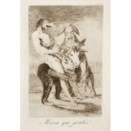 Francisco Goya, Miren Que Grabes Francisco Goya, Miren Que Grabes