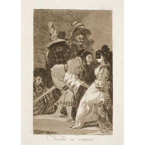 Francisco Goya, Nadie Se Conoce Francisco Goya, Nadie Se Conoce