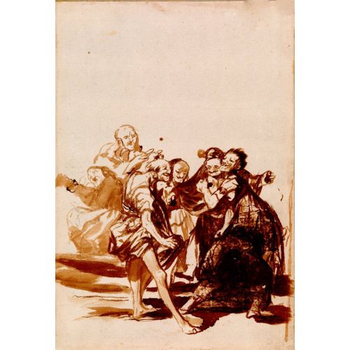 Francisco Goya, Yaşlı İnsanların Şarkıları Ve Dansları Francisco Goya, Yaşlı İnsanların Şarkıları Ve Dansları