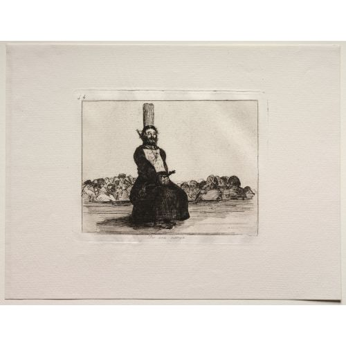 Francisco Goya, On Account Of A Knife Francisco Goya, On Account Of A Knife