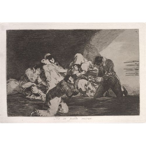 Francisco Goya, One Can't Look Francisco Goya, One Can't Look
