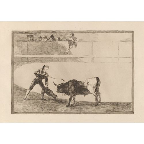 Francisco Goya, Pedro Romero Uzun Boğa Güreşi Francisco Goya, Pedro Romero Uzun Boğa Güreşi
