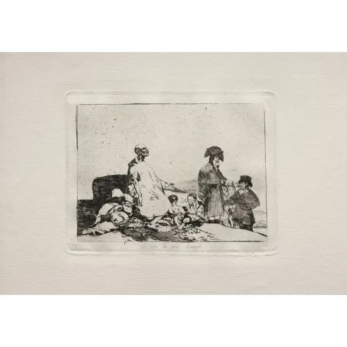 Francisco Goya, Perhaps They Are Of Another Breed Romance Francisco Goya, Perhaps They Are Of Another Breed Romance Art Movements Canvas, Drawing Paper Prints, Reproduction Oil Painting