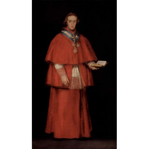 Francisco Goya, Portrait Of Cardinal Luis Maria De Borbon Y Vallabriga Francisco Goya, Portrait Of Cardinal Luis Maria De Borbon Y Vallabriga