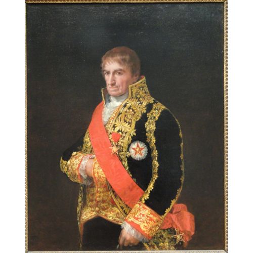 Francisco Goya, Portrait Of General Jose Manuel Romero Francisco Goya, Portrait Of General Jose Manuel Romero