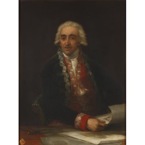 Francisco Goya, Portrait Of Juan De Villanueva Francisco Goya, Portrait Of Juan De Villanueva