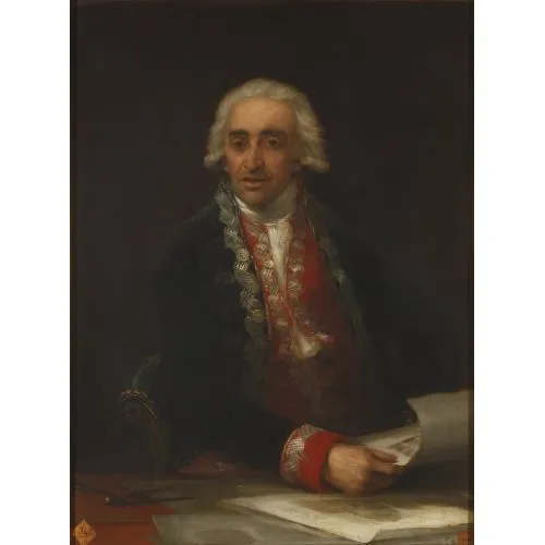 Francisco Goya, Portrait Of Juan De Villanueva Romance Francisco Goya, Portrait Of Juan De Villanueva Romance Art Movements Canvas, Drawing Paper Prints, Reproduction Oil Painting and