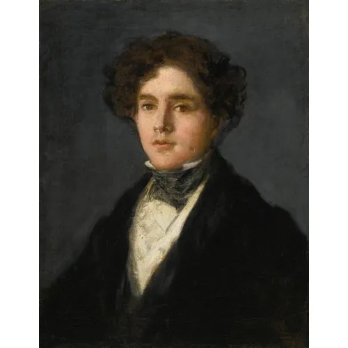 Francisco Goya, Portrait Of Mariano Romance Francisco Goya, Portrait Of Mariano Romance Art Movements Canvas, Drawing Paper Prints, Reproduction Oil Painting and High