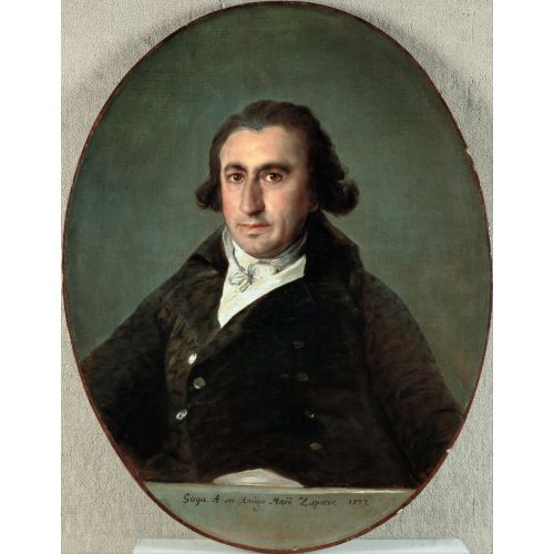 Francisco Goya, Portrait Of Martin Zapater Francisco Goya, Portrait Of Martin Zapater