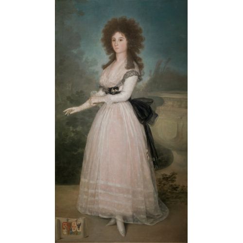 Francisco Goya, Portrait Of Tadea Arias De Enriquez Francisco Goya, Portrait Of Tadea Arias De Enriquez