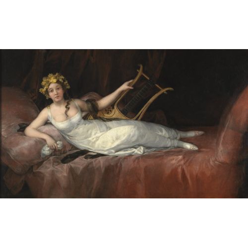 Francisco Goya, Portrait Of The Marchioness Of Santa Cruz Francisco Goya, Portrait Of The Marchioness Of Santa Cruz