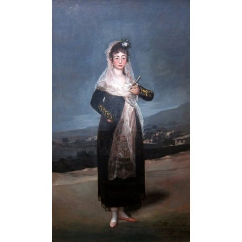 Francisco Goya, Portrait Of The Marquesa De Santiago Francisco Goya, Portrait Of The Marquesa De Santiago