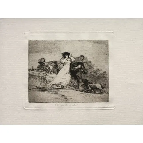 Francisco Goya, Que Alboroto Es Este II Romance Francisco Goya, Que Alboroto Es EsteII Romance Art Movements Canvas, Drawing Paper Prints, Reproduction Oil Painting and High
