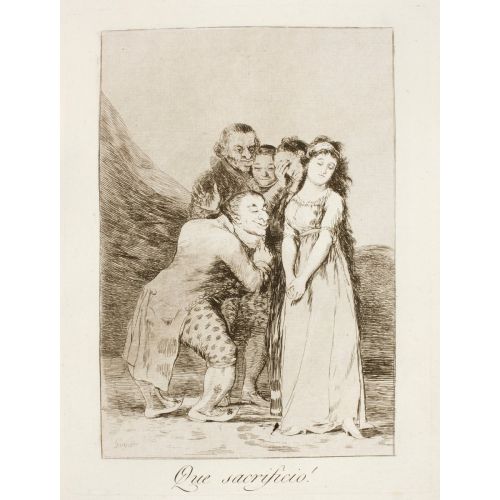 Francisco Goya, Que Sacrificio Francisco Goya, Que Sacrificio