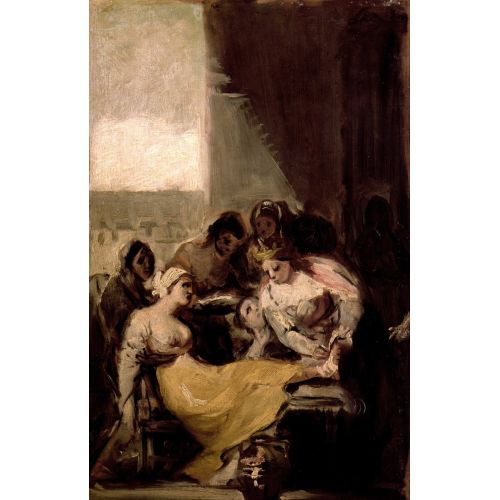 Francisco Goya, Saint Isabel Of Portugal Healing The Wounds Of A Sick Woman Francisco Goya, Saint Isabel Of Portugal Healing The Wounds Of A Sick Woman