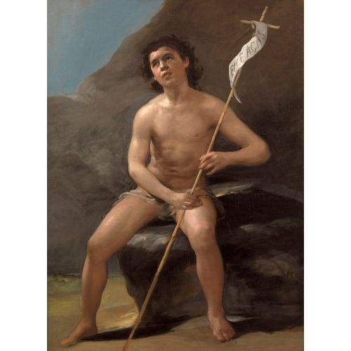 Francisco Goya, San Juan Bautista Niño En El Desierto Francisco Goya, San Juan Bautista Niño En El Desierto